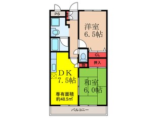 サンシャイン茨木の物件間取画像